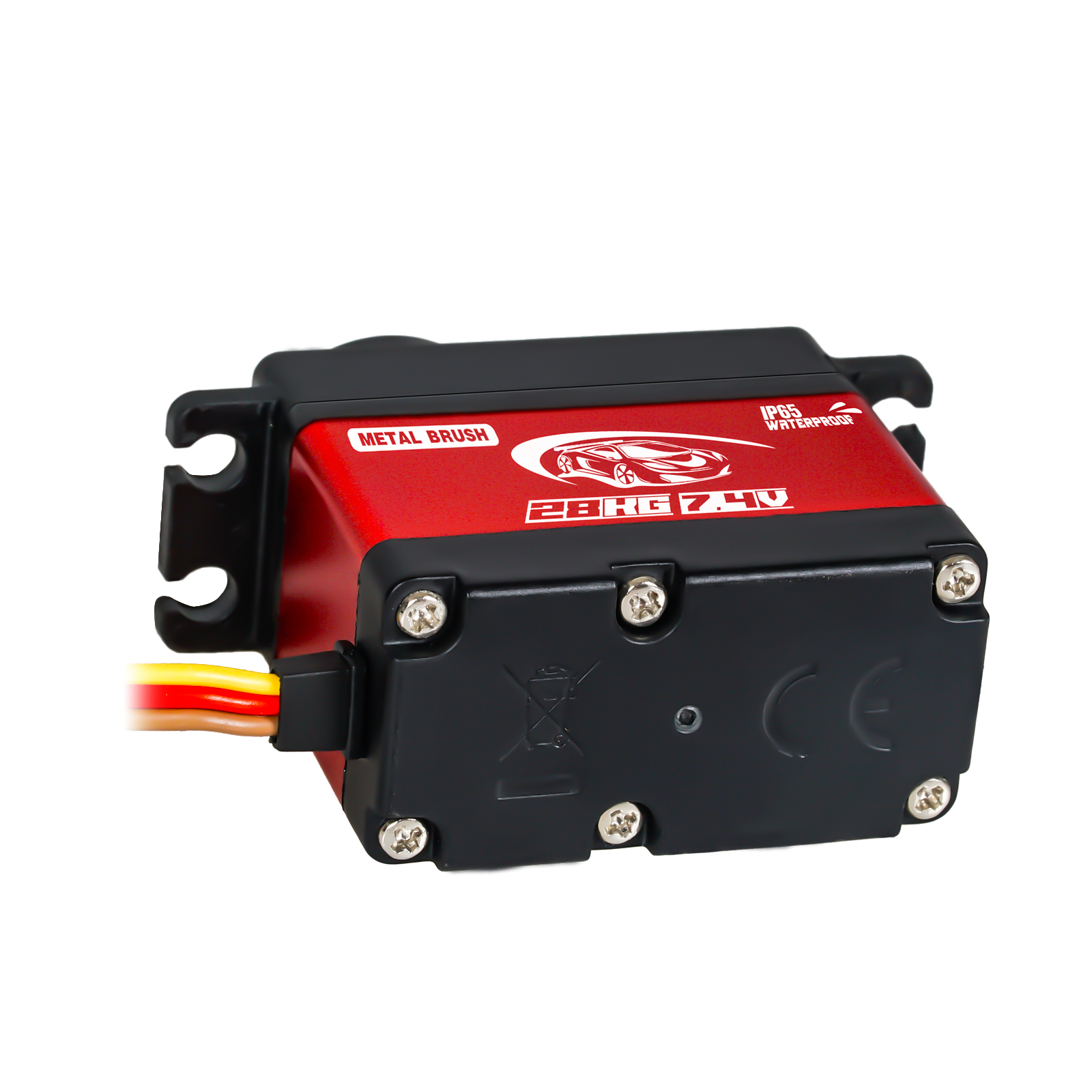 FLASH HOBBY FH-5528MG 28KG HIGH TORQUE IP65 WATERPROOF DIGITAL IRON-CORE SERVO for RC ROBOT