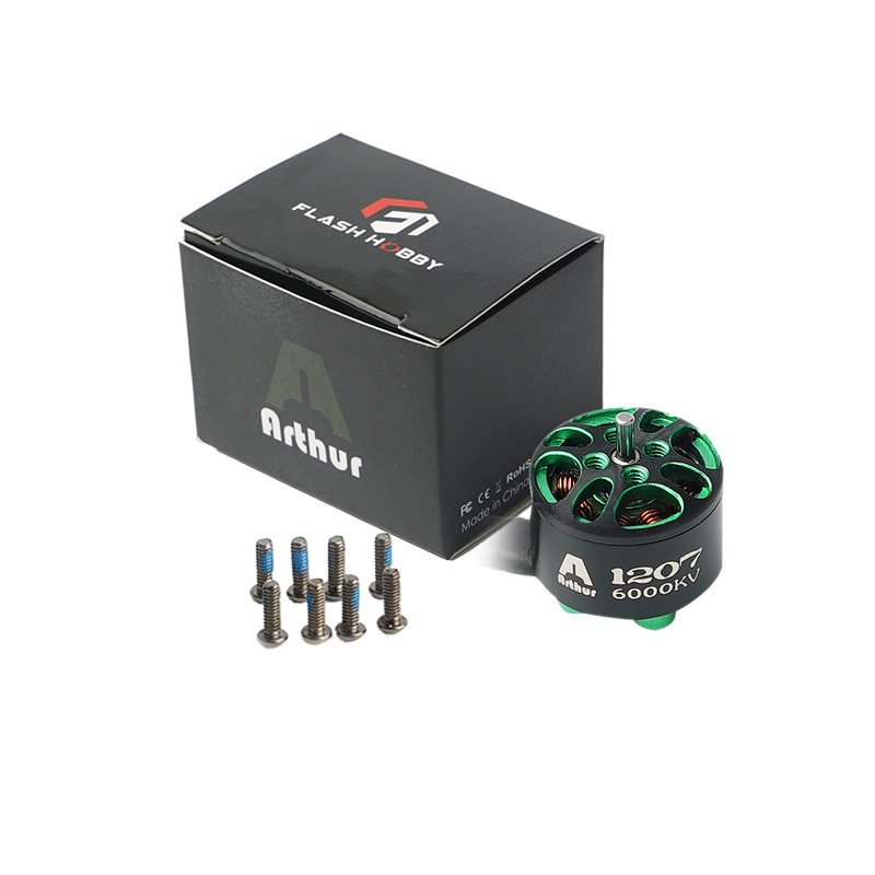 Flash Hobby A1207 1207 6000KV  3-4S Bldc Motor RC Brushless Motor for FPV Racing Drone Multicopter RC Toy Car Brushless Moto