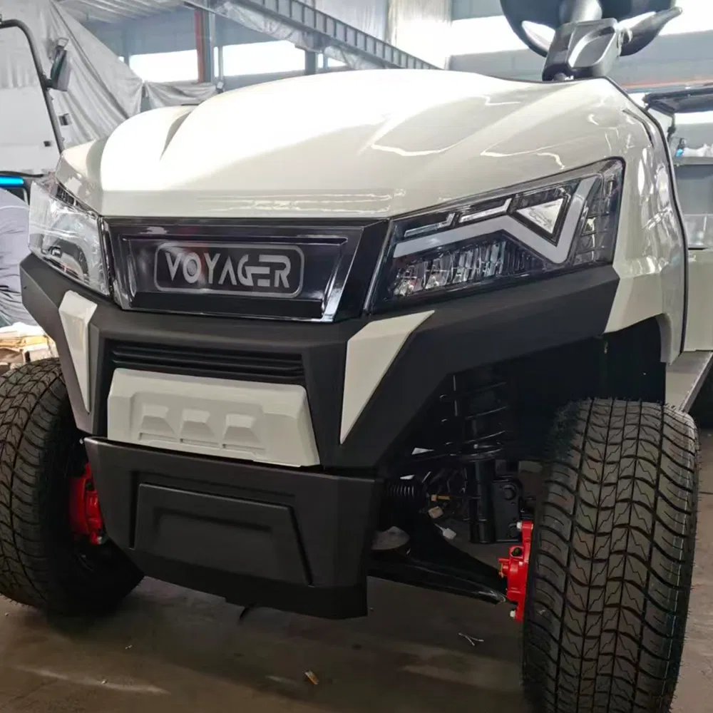 Suspensión delantera de doble horquilla Vehículo de caza eléctrico 6 asientos carrito de golf coche de caza eléctrico fabricante