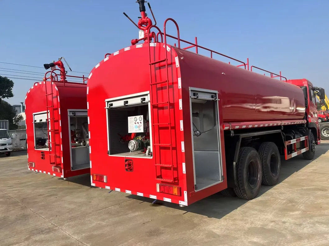 Camión de bomberos con rociador Dongfeng 6X4 Camión cisterna de agua en venta