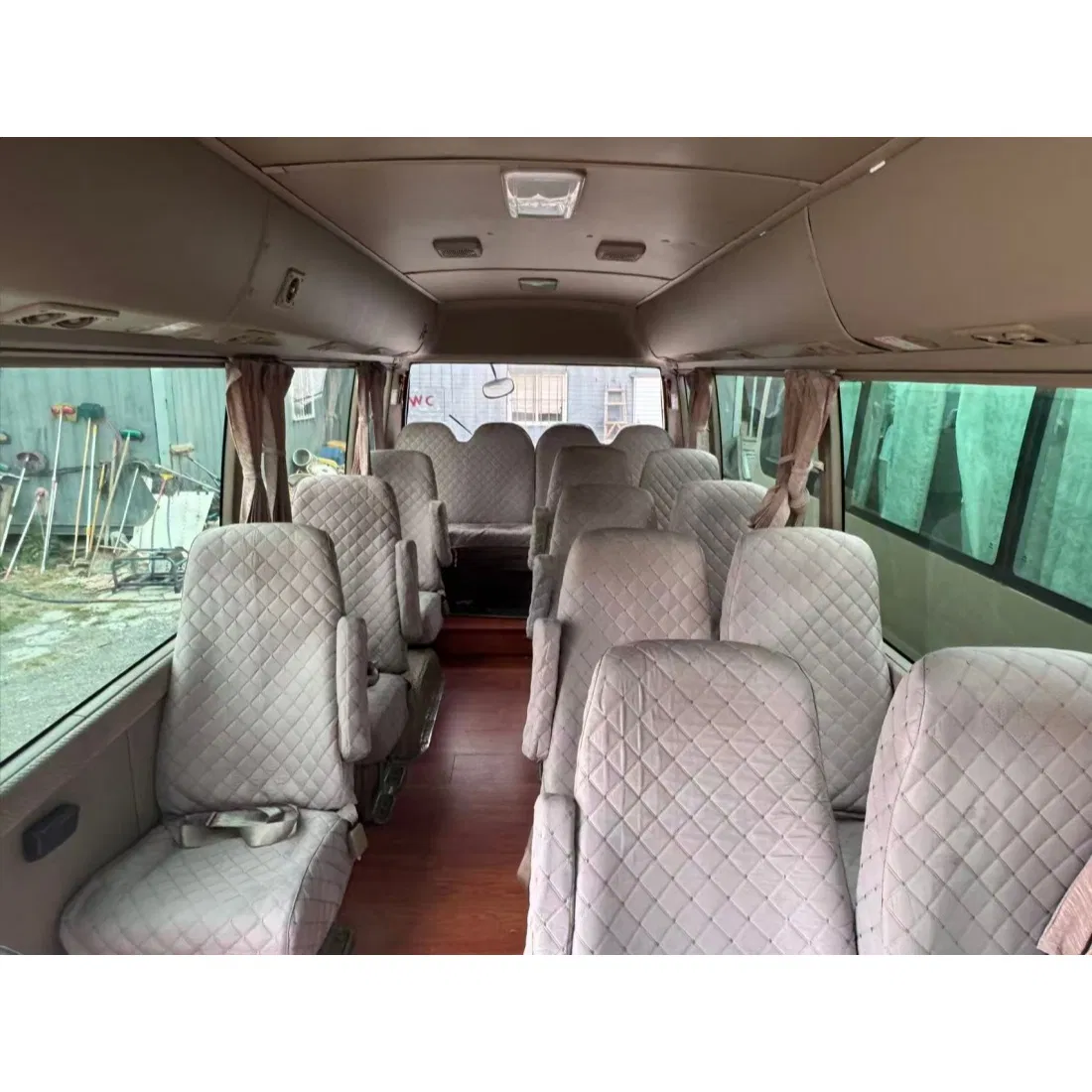 Sistema de aire acondicionado estable de interior premium Toyota Coaster