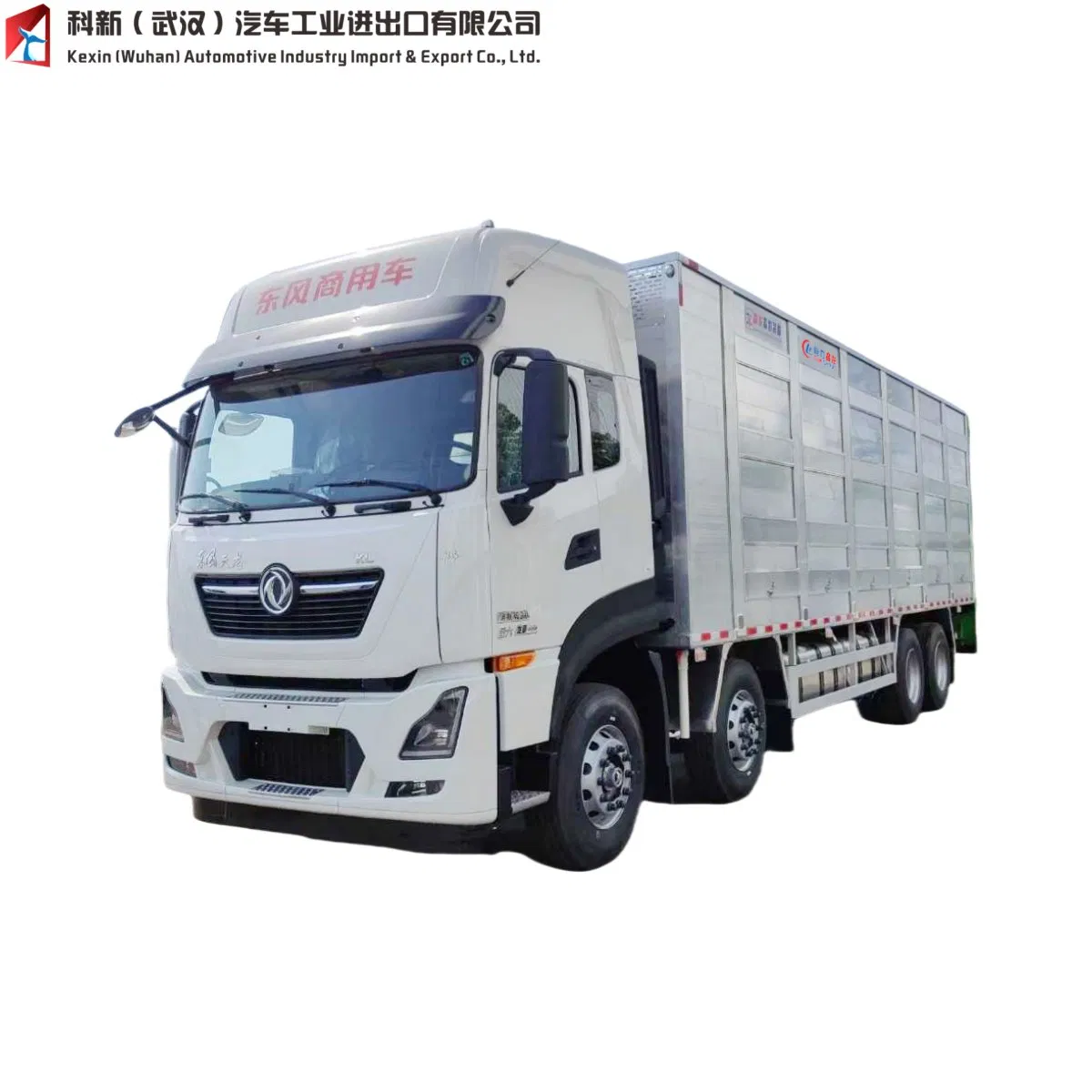 Camiones de transporte de ganado Foton HOWO Dongfeng confiables para el movimiento seguro de animales 4X2 Camión volquete camión de transporte de ganado y aves de corral