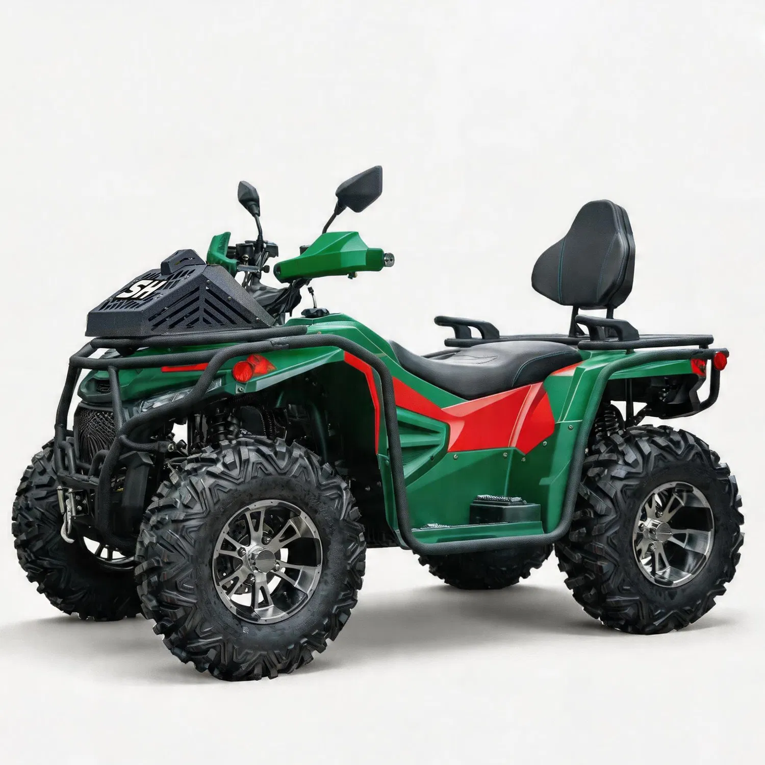 Sh1-ATV 300cc/400cc ATV refrigerado por agua, L-D-N-R, freno de disco hidráulico, asiento doble, 250mm despeje del suelo, 12L tanque. campo fuera de carretera, caza y aventura