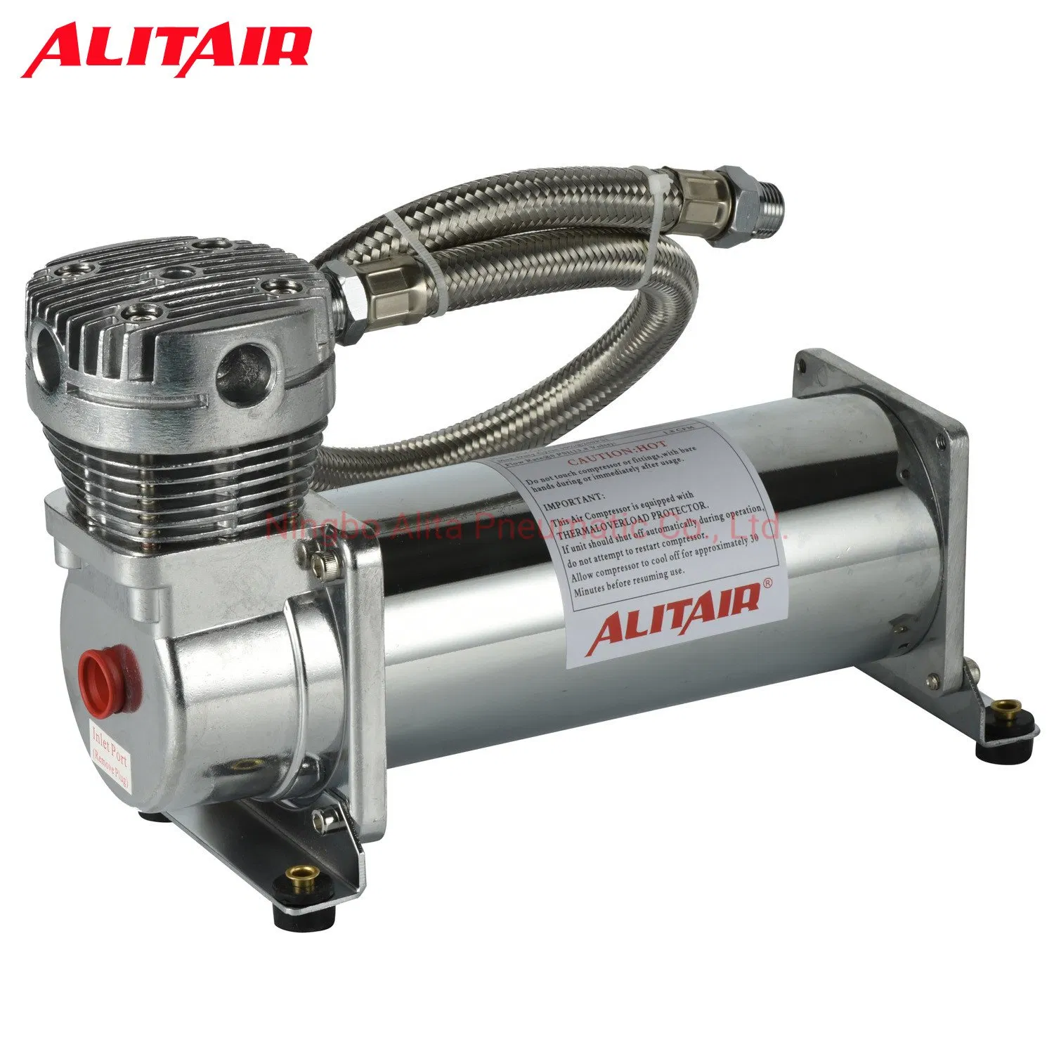 China fuera de carretera 4X4 Bomba de aire neumática Alitair 200psi 12V Compresor de suspensión de aire para camión