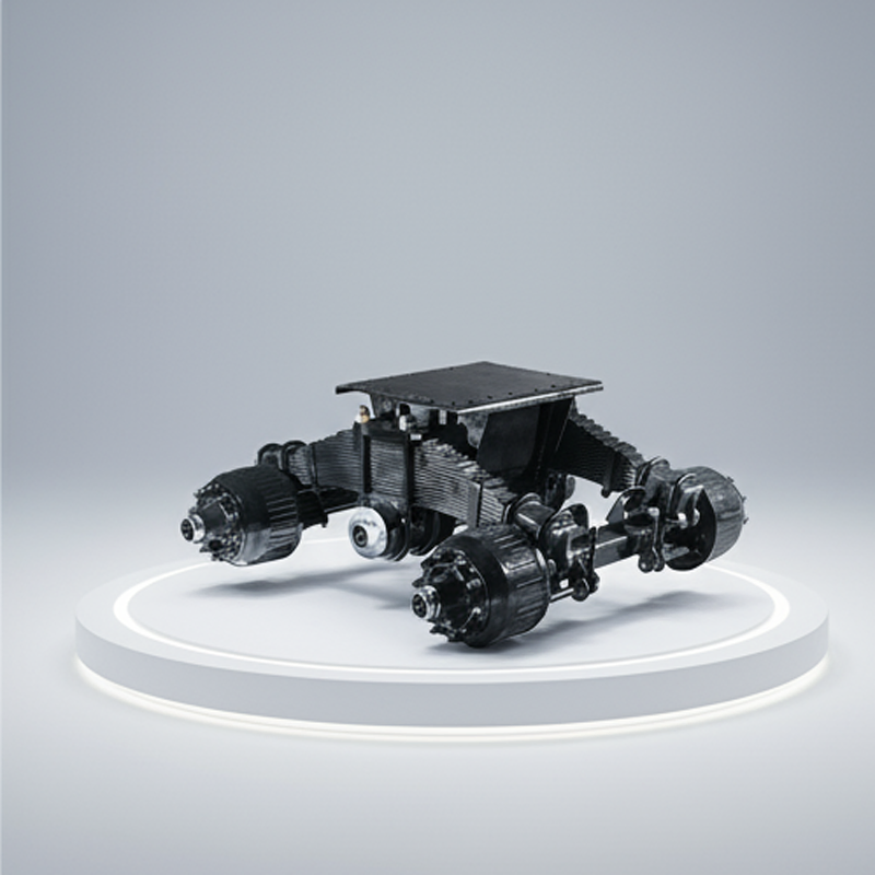 Accesorio de automóvil parte pesada de suspensión de tambor bogie estándar americano 13t 16t capacidad para aplicaciones de vehículos comerciales