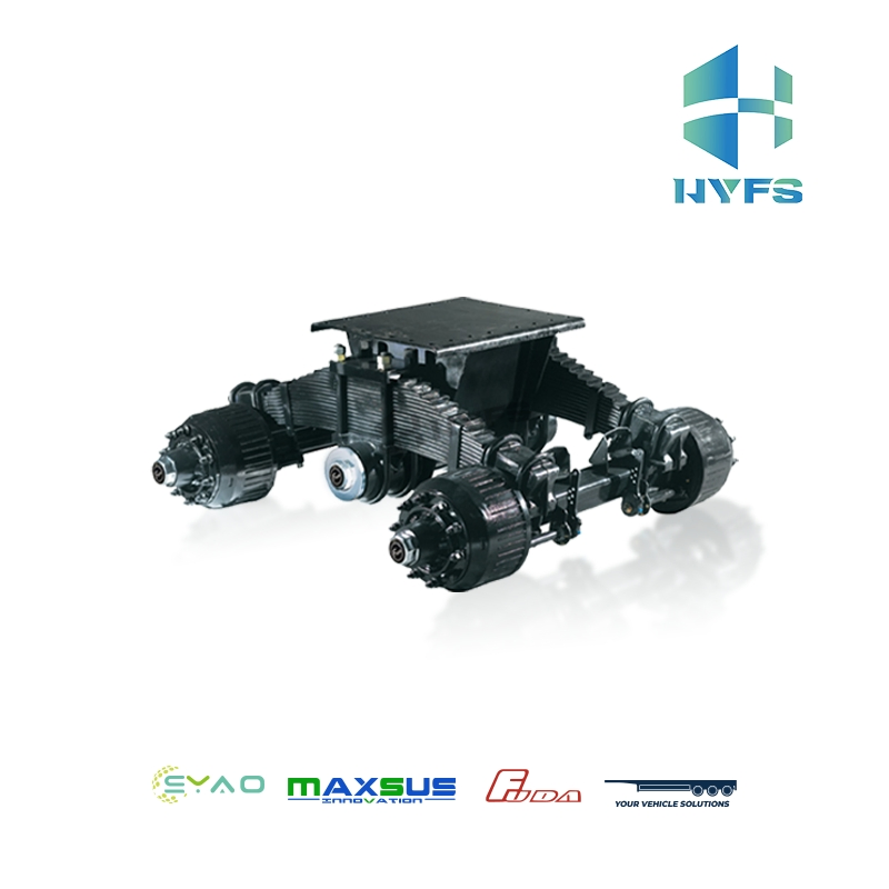Accesorio de automóvil parte pesada de suspensión de tambor bogie estándar americano 13t 16t capacidad para aplicaciones de vehículos comerciales