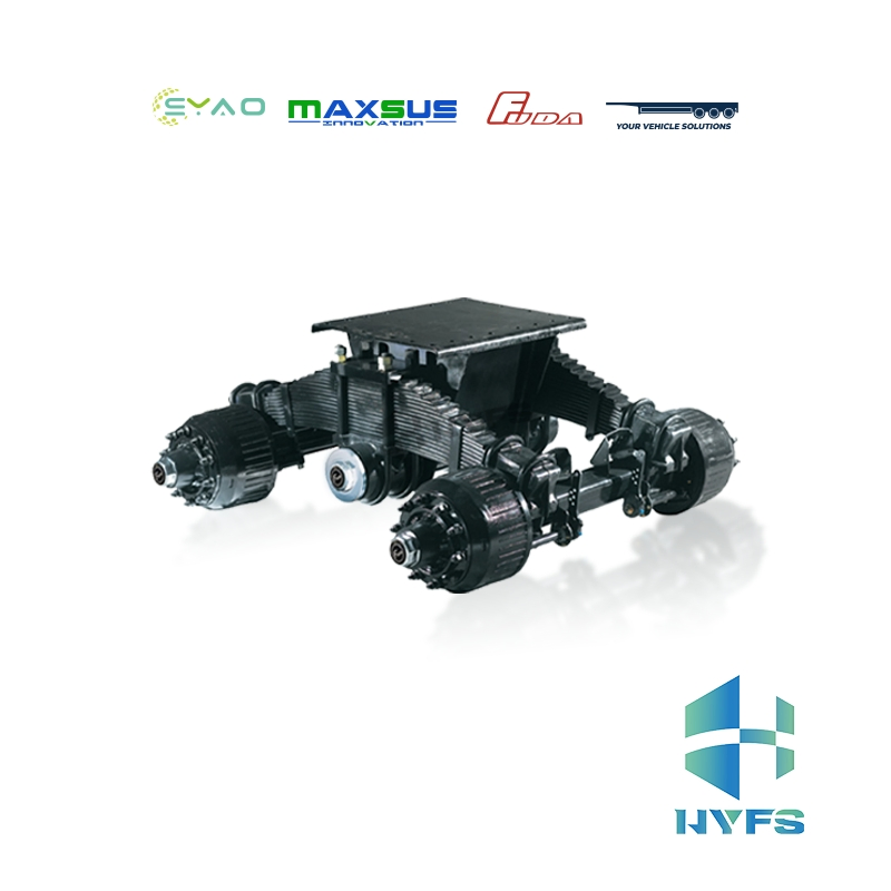 Accesorio de automóvil parte pesada de suspensión de tambor bogie estándar americano 13t 16t capacidad para aplicaciones de vehículos comerciales