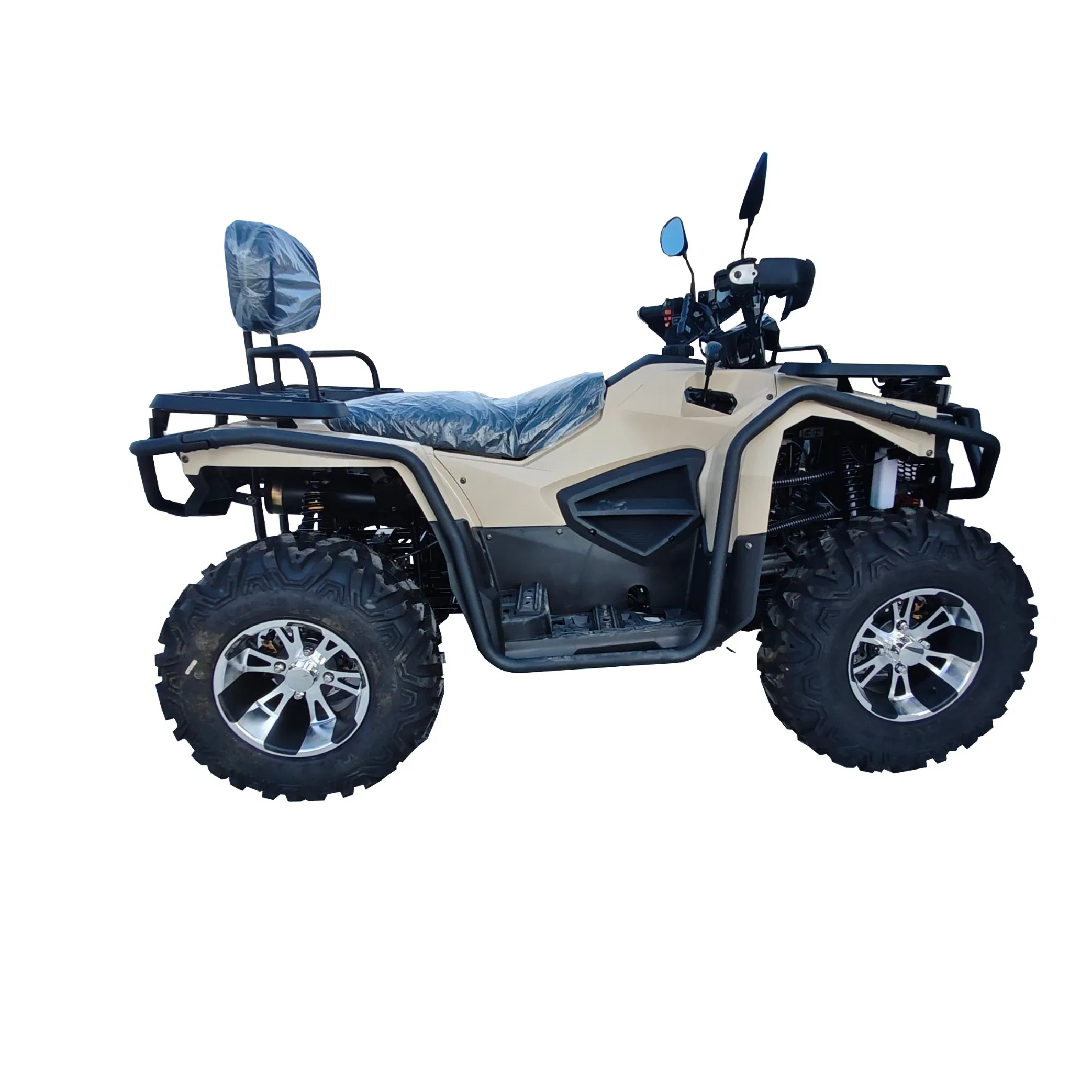 350cc Enfriado por agua 4-Stroke 4WD ATV con CVT, Efi y suspensión de doble horquilla