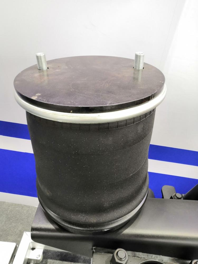 Suspensión neumática de remolque semirremolque americano producida en fábrica con bolsa de aire de elevación independiente