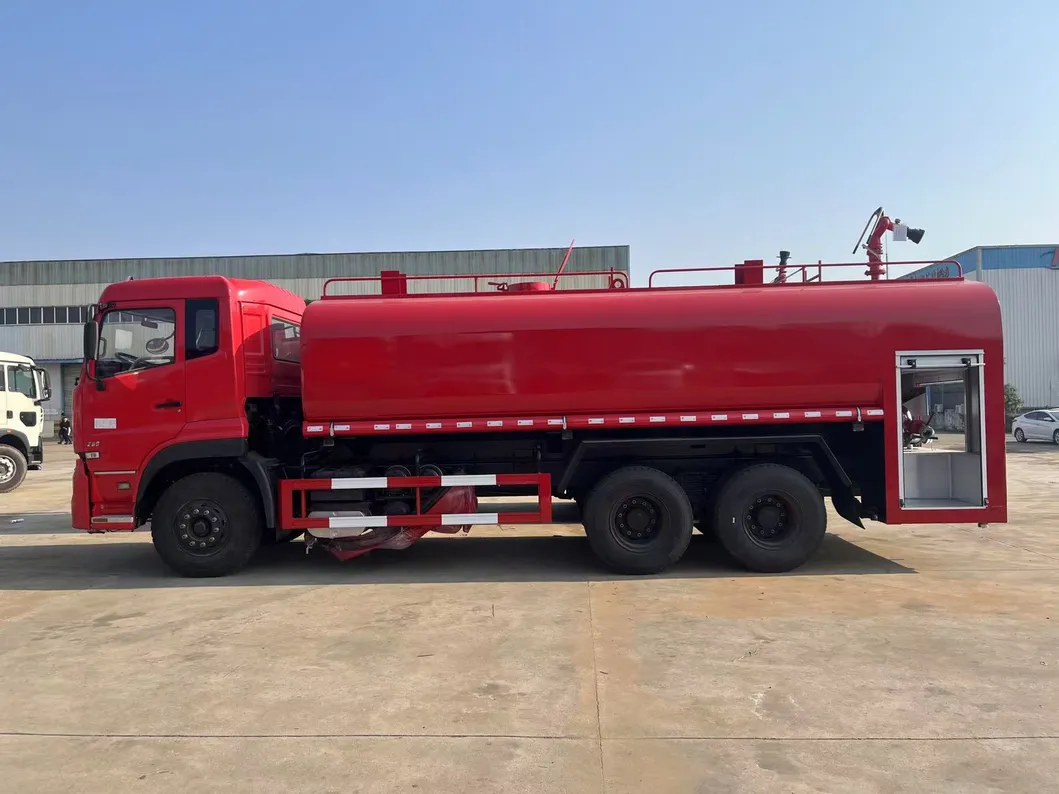 Camión de bomberos con rociador Dongfeng 6X4 Camión cisterna de agua en venta