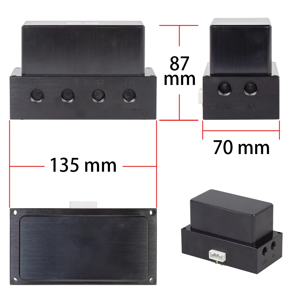 Sistema de control electrónico del sistema de suspensión neumática de grado superior de Air Management Kitp03 elevador neumático