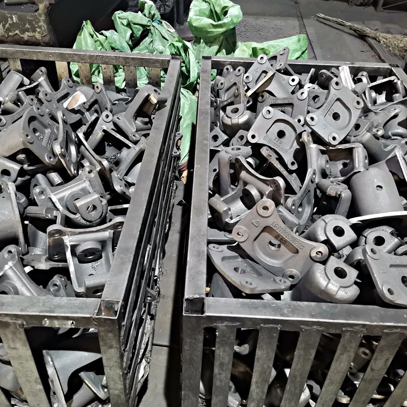 Parte de fundición de hierro de acero al carbono para accesorios de turbinas eólicas, elevadores y escaleras mecánicas, fundiciones de hierro con servicio personalizado