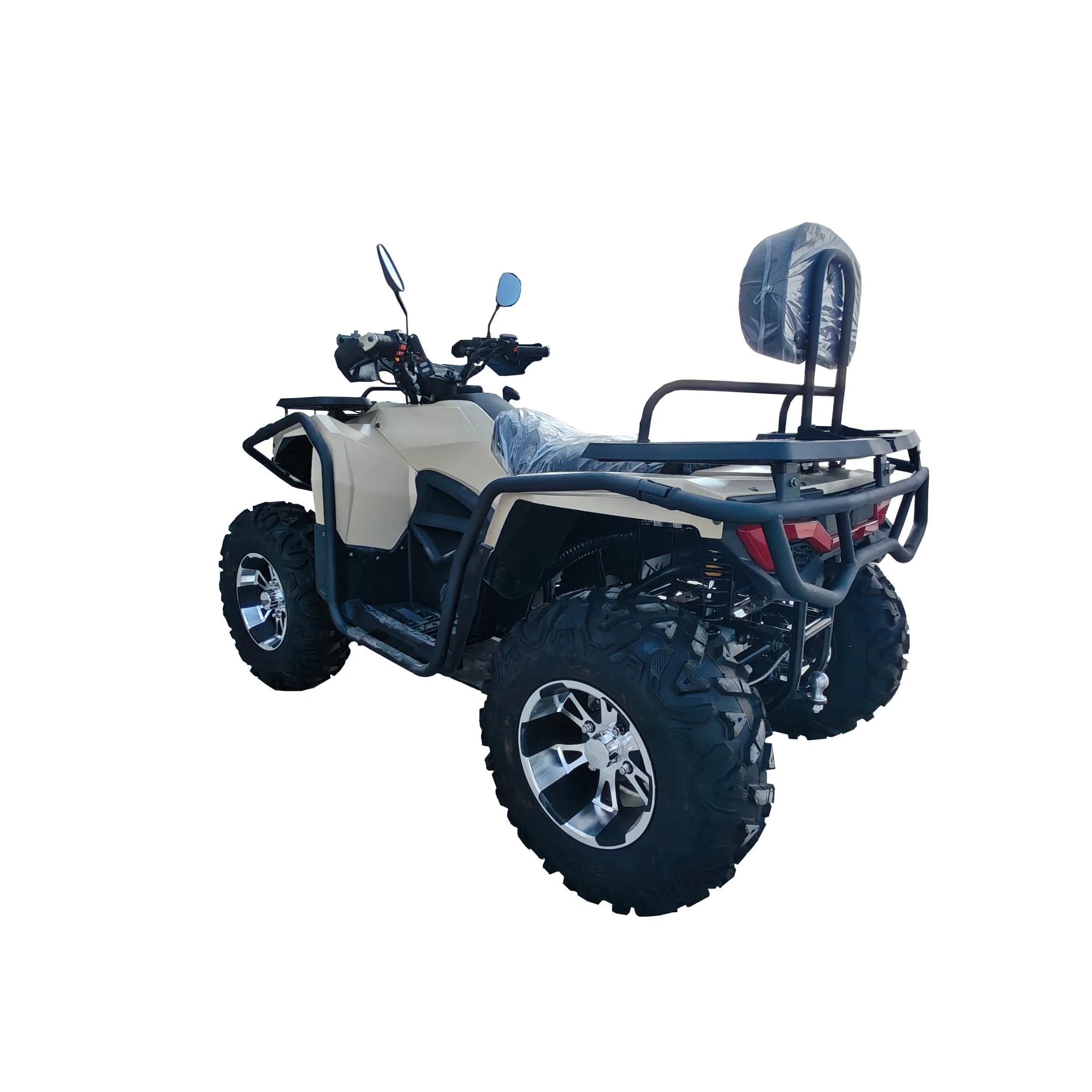 350cc Enfriado por agua 4-Stroke 4WD ATV con CVT, Efi y suspensión de doble horquilla