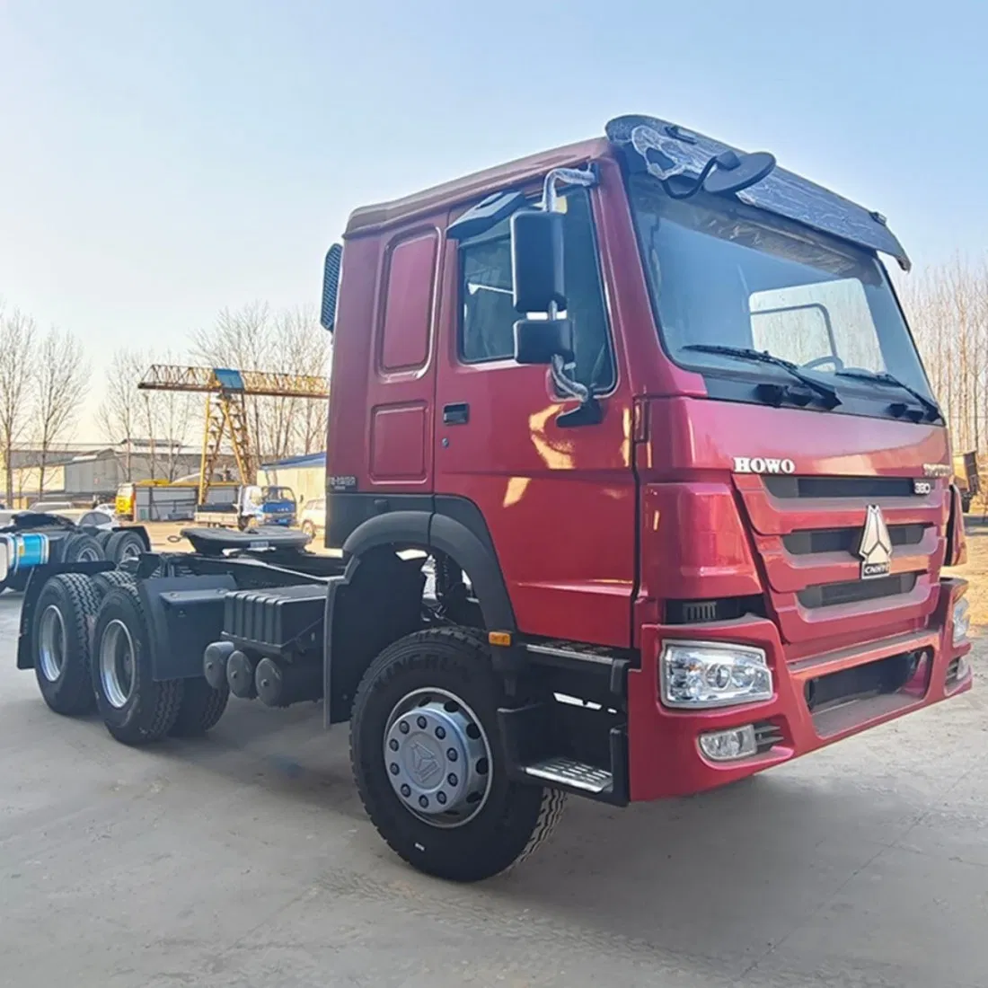 Camión tractor HOWO usado de alta calidad 7-Series 380HP 6X4 Piezas de repuesto del vehículo completo, incluyendo componentes del motor desensamblados