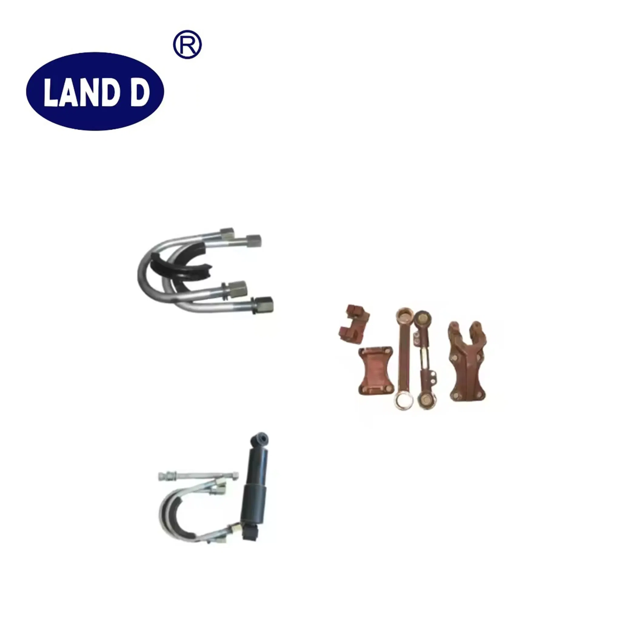 Nuevo Yte M24*2.0 U-Bolt 503281, Componente de Suspensión de Remolque de Acero Fundido