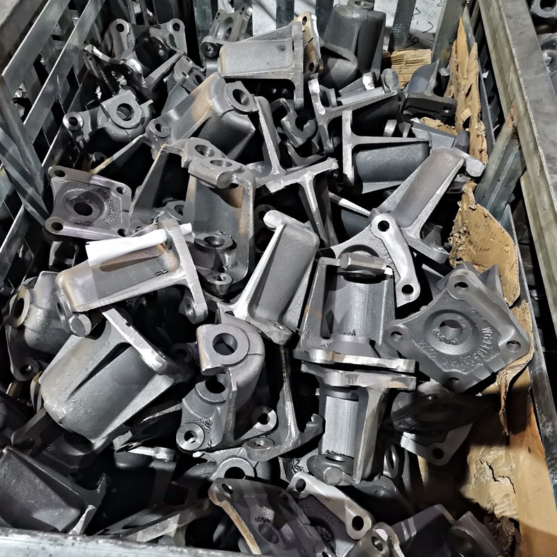 Parte de fundición de hierro de acero al carbono para accesorios de turbinas eólicas, elevadores y escaleras mecánicas, fundiciones de hierro con servicio personalizado