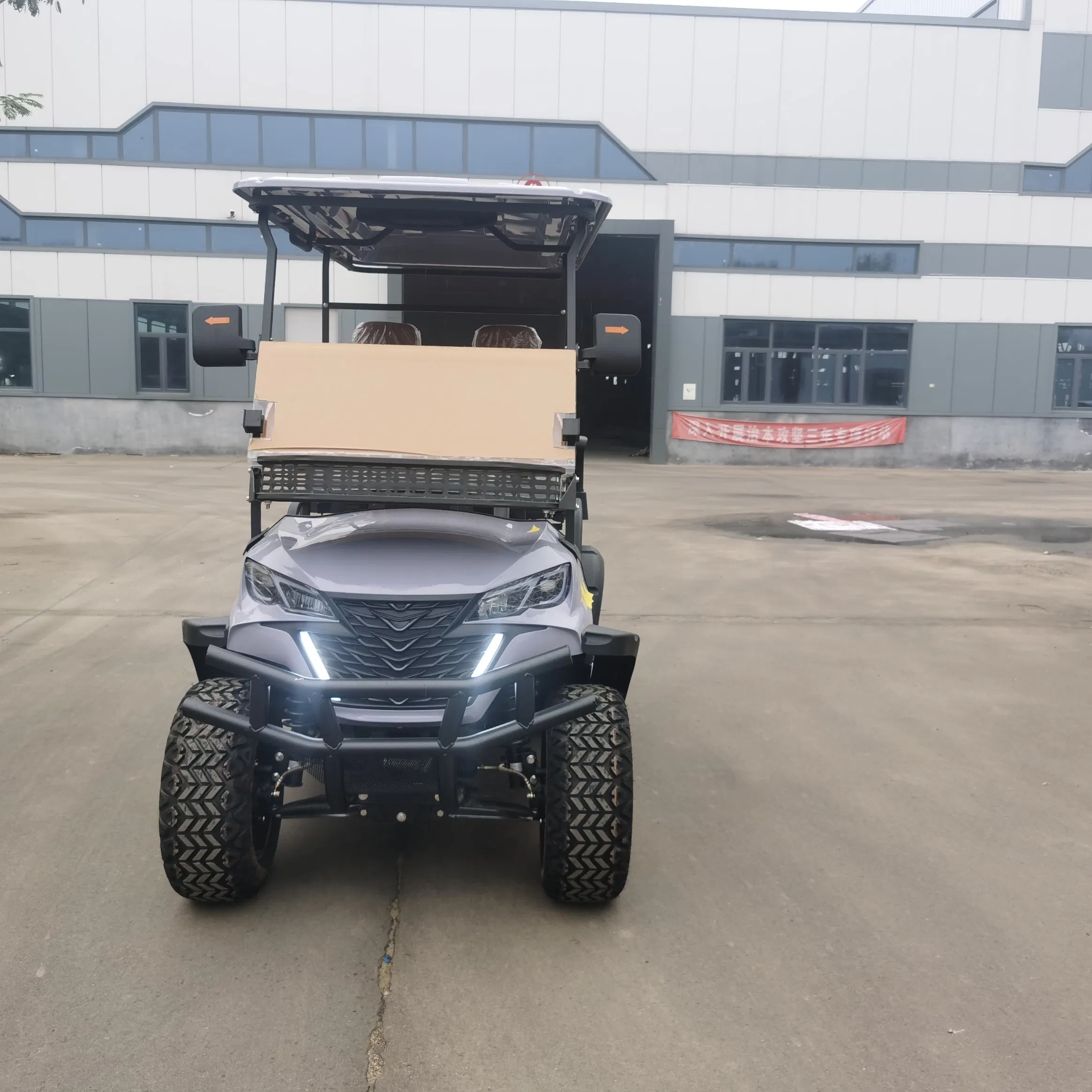 Carrito de golf personalizado con suspensión delantera independiente de doble brazo oscilante para un viaje suave