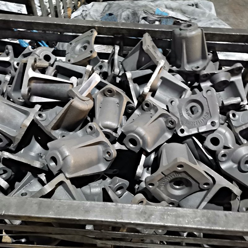Parte de fundición de hierro de acero al carbono para accesorios de turbinas eólicas, elevadores y escaleras mecánicas, fundiciones de hierro con servicio personalizado