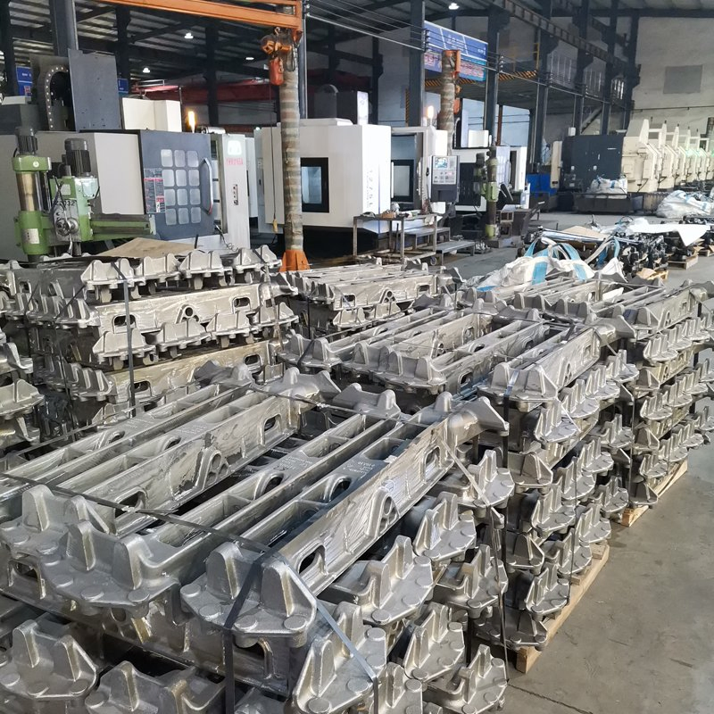 Parte de carrocería de camión remolque de OEM, componente de vehículo de propósito especial, chasis de camión pesado de hierro fundido y acero con servicio personalizado