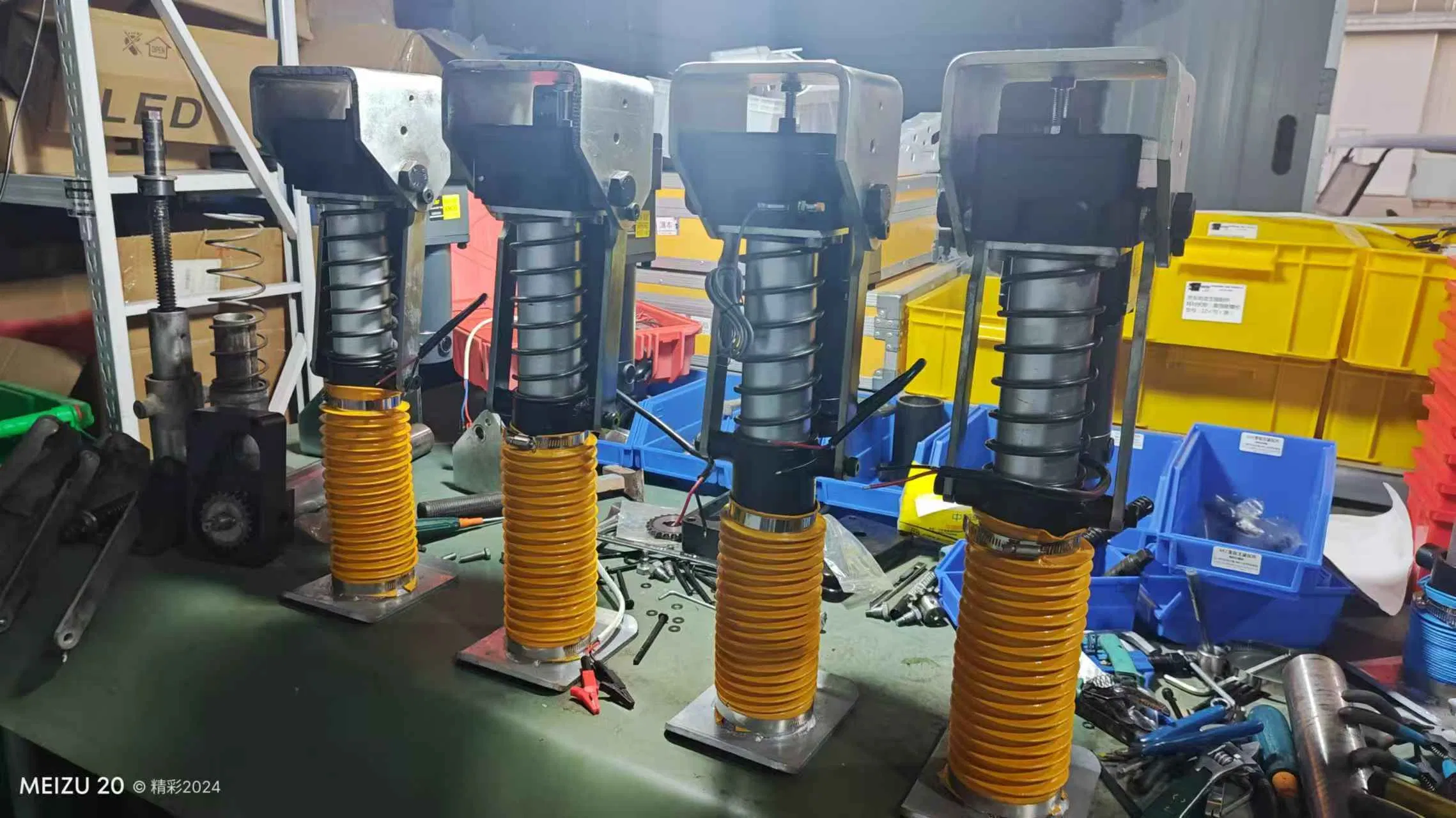 Sistema de nivelación automática Sistema de nivelación eléctrica Gato eléctrico para casa rodante