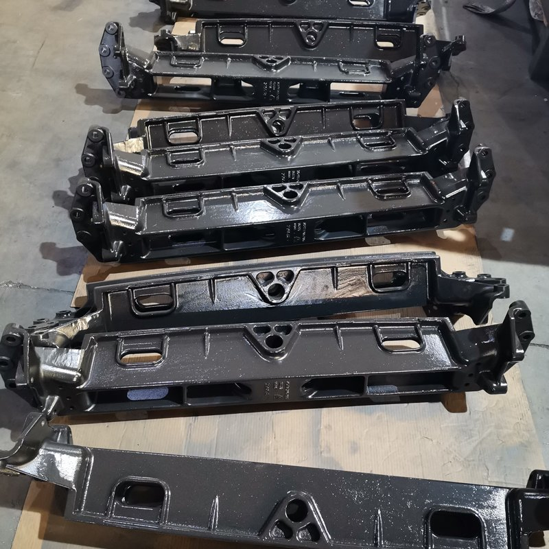 Parte de carrocería de camión remolque de OEM, componente de vehículo de propósito especial, chasis de camión pesado de hierro fundido y acero con servicio personalizado