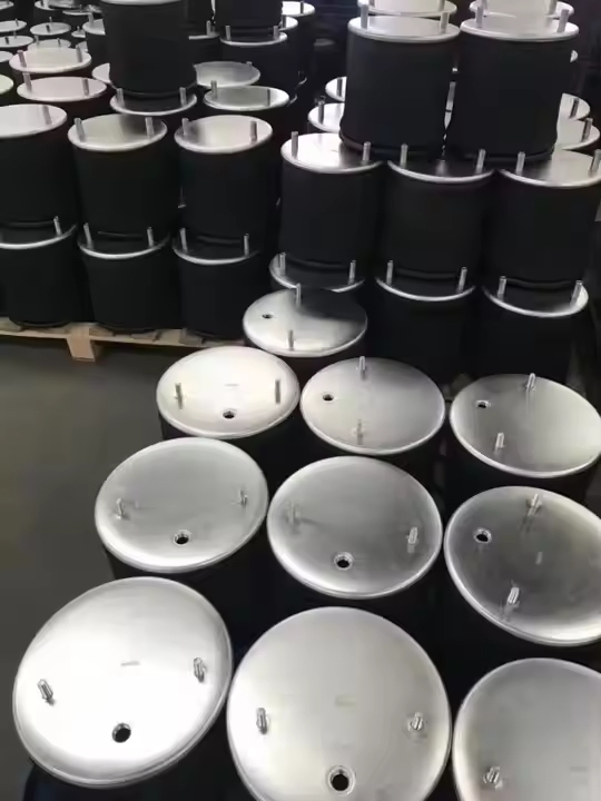 Partes de semirremolque de alta calidad ampliamente utilizadas, suspensión neumática americana con bolsa de aire independiente para remolques