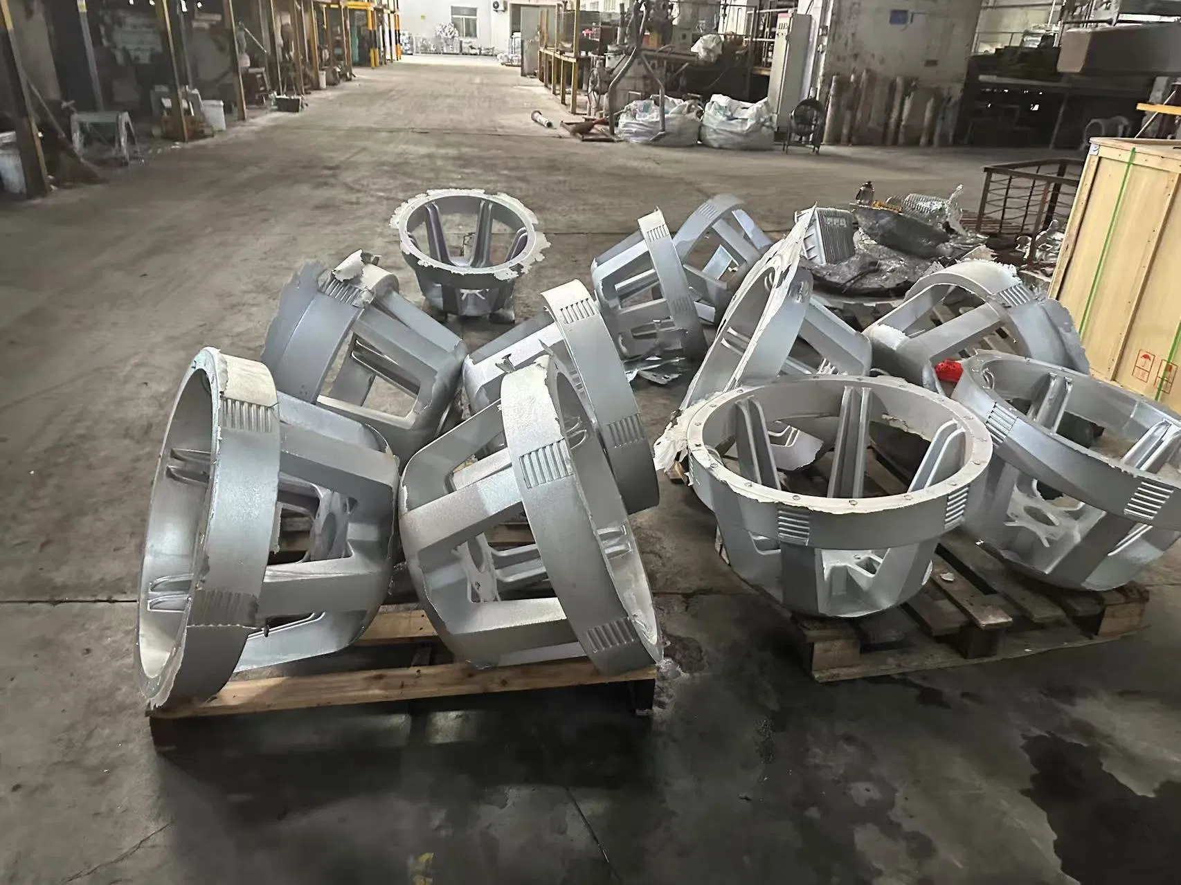 Piezas de fundición de aluminio premium con tecnología de núcleo de arena