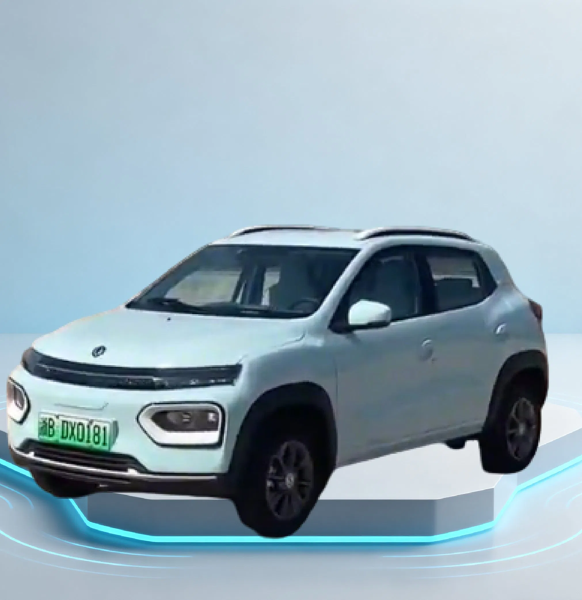 SUV eléctrico confiable Dongfeng Forthing T1, suspensión delantera Macpherson 5-Seater coches chinos en venta