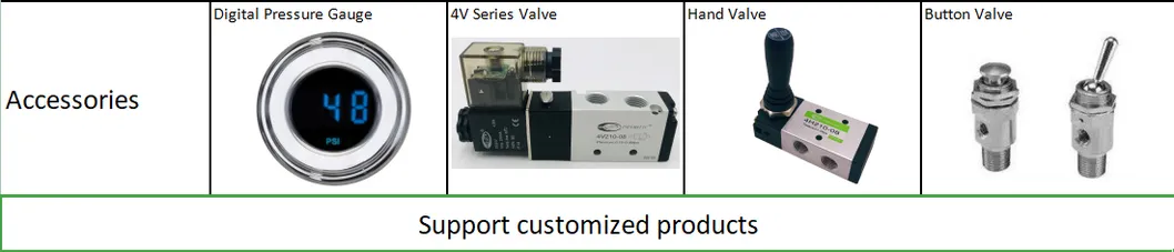 Válvula de Manifold de Esquina Accuair Vu4 4 para Sistema de Suspensión de Bolsa de Aire