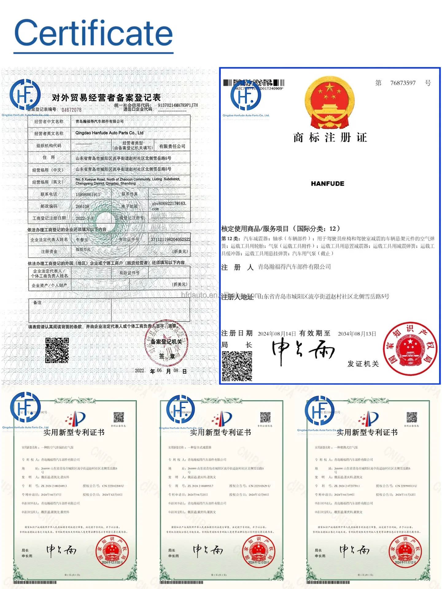 Certificaciones