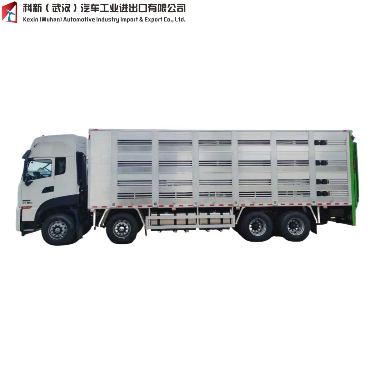 Camiones de transporte de ganado Foton HOWO Dongfeng confiables para el movimiento seguro de animales 4X2 Camión volquete camión de transporte de ganado y aves de corral