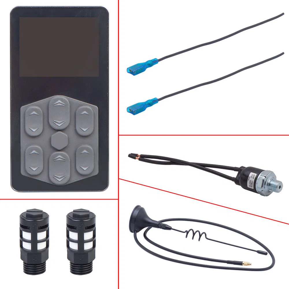 Sistema de control electrónico del sistema de suspensión neumática de grado superior de Air Management Kitp03 elevador neumático