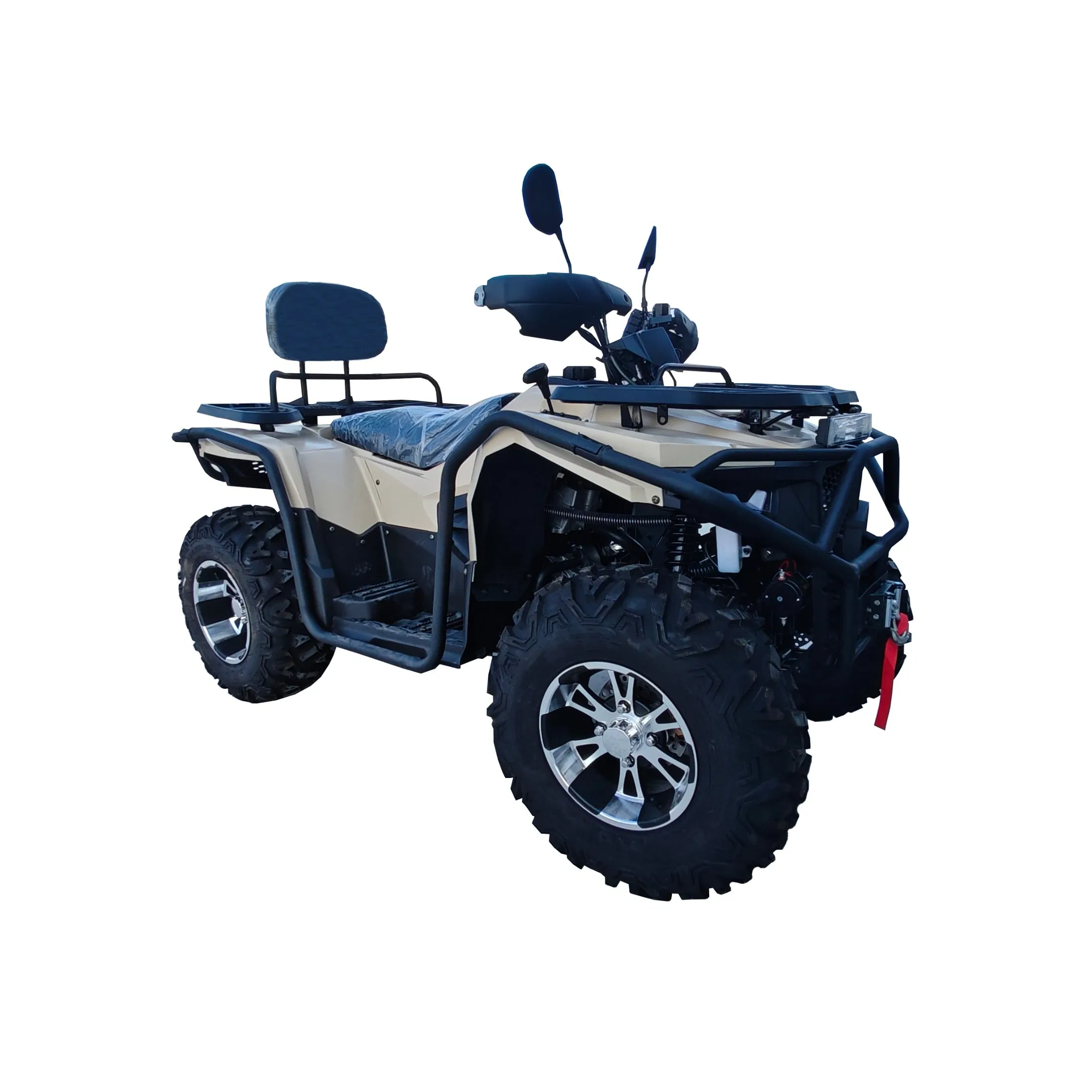 350cc Enfriado por agua 4-Stroke 4WD ATV con CVT, Efi y suspensión de doble horquilla