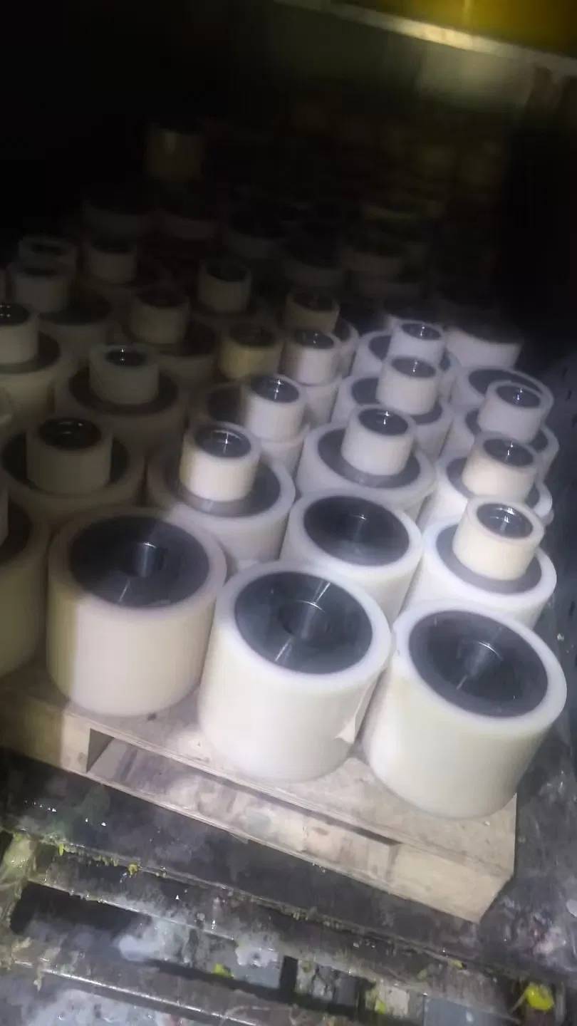 Partes de goma de calidad premium para aplicaciones de ruedas de monorraíl