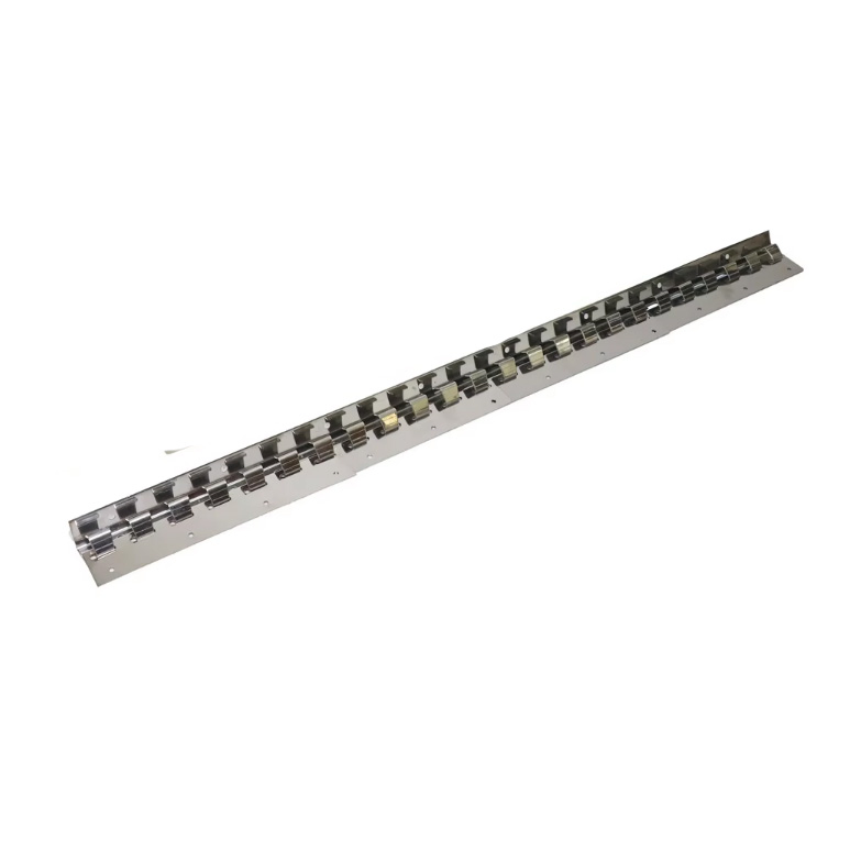 Servicio de doblado de estampado de sistema de riel de suspensión de acero inoxidable para soportes de cortina de PVC