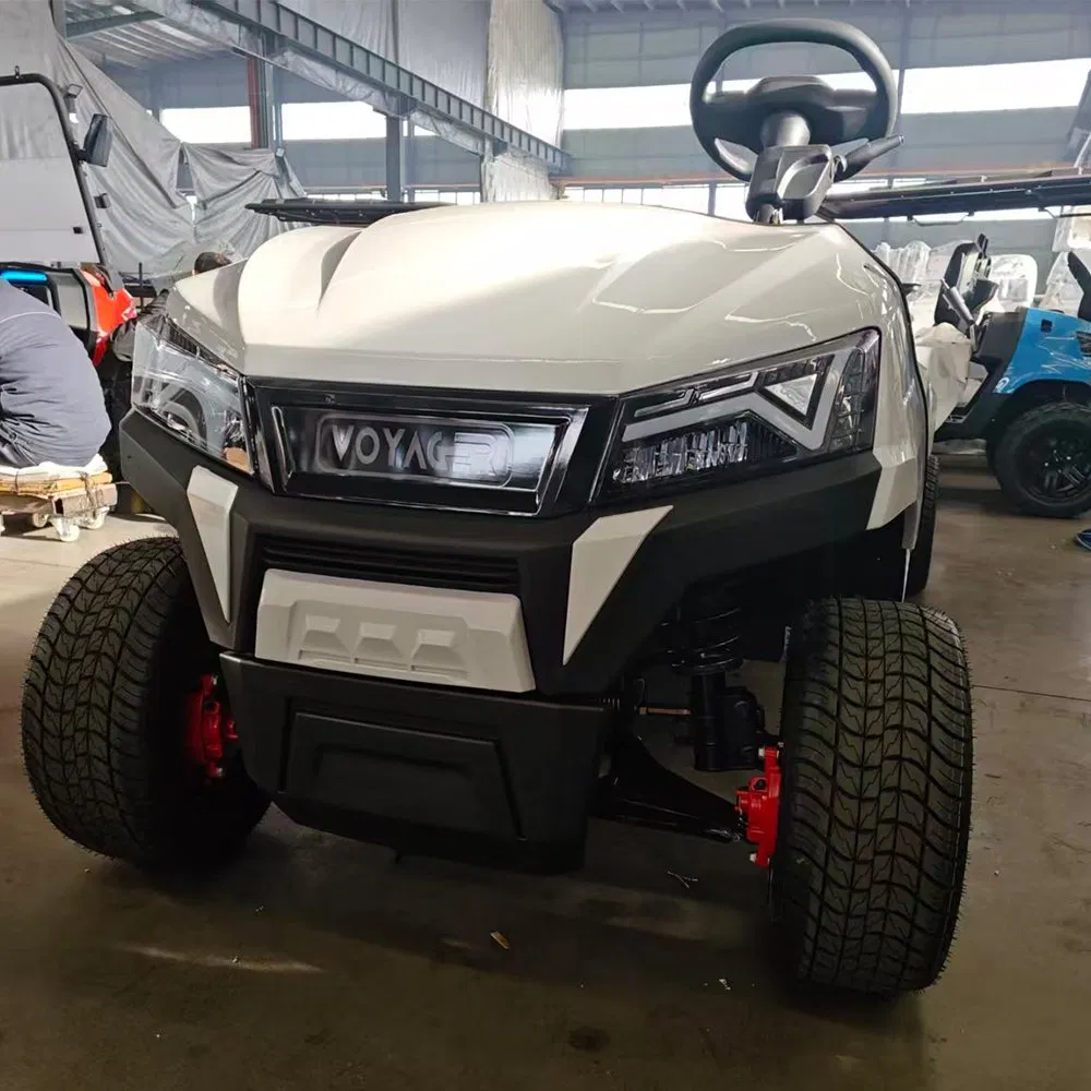 Suspensión delantera de doble horquilla Vehículo de caza eléctrico 6 asientos carrito de golf coche de caza eléctrico fabricante