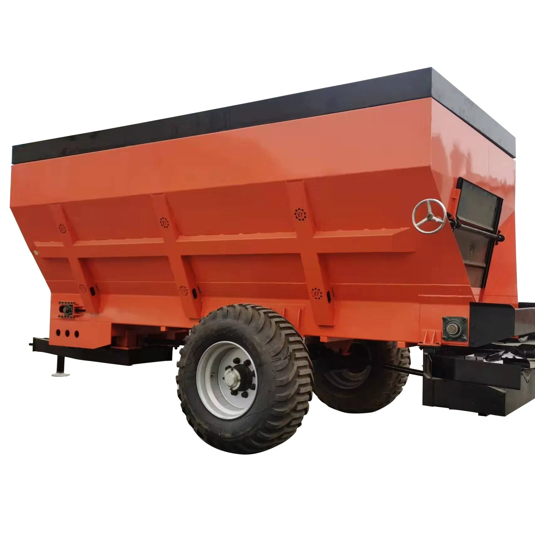 14-Cubic-Meter Traction Manure Spillage Vehicle (double disc rear throw)