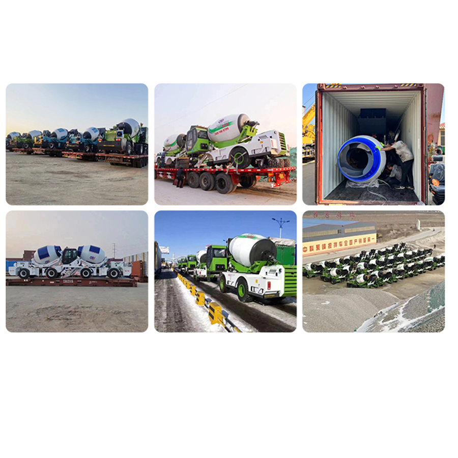 31 Years Chinese Manufacturer EPA Euro Hydraulic Self-Loading Cement Concrete Customized Truck 3.5 M3 Mixing Plant Mobile Transit Mixer with ISO CE OEM ODM