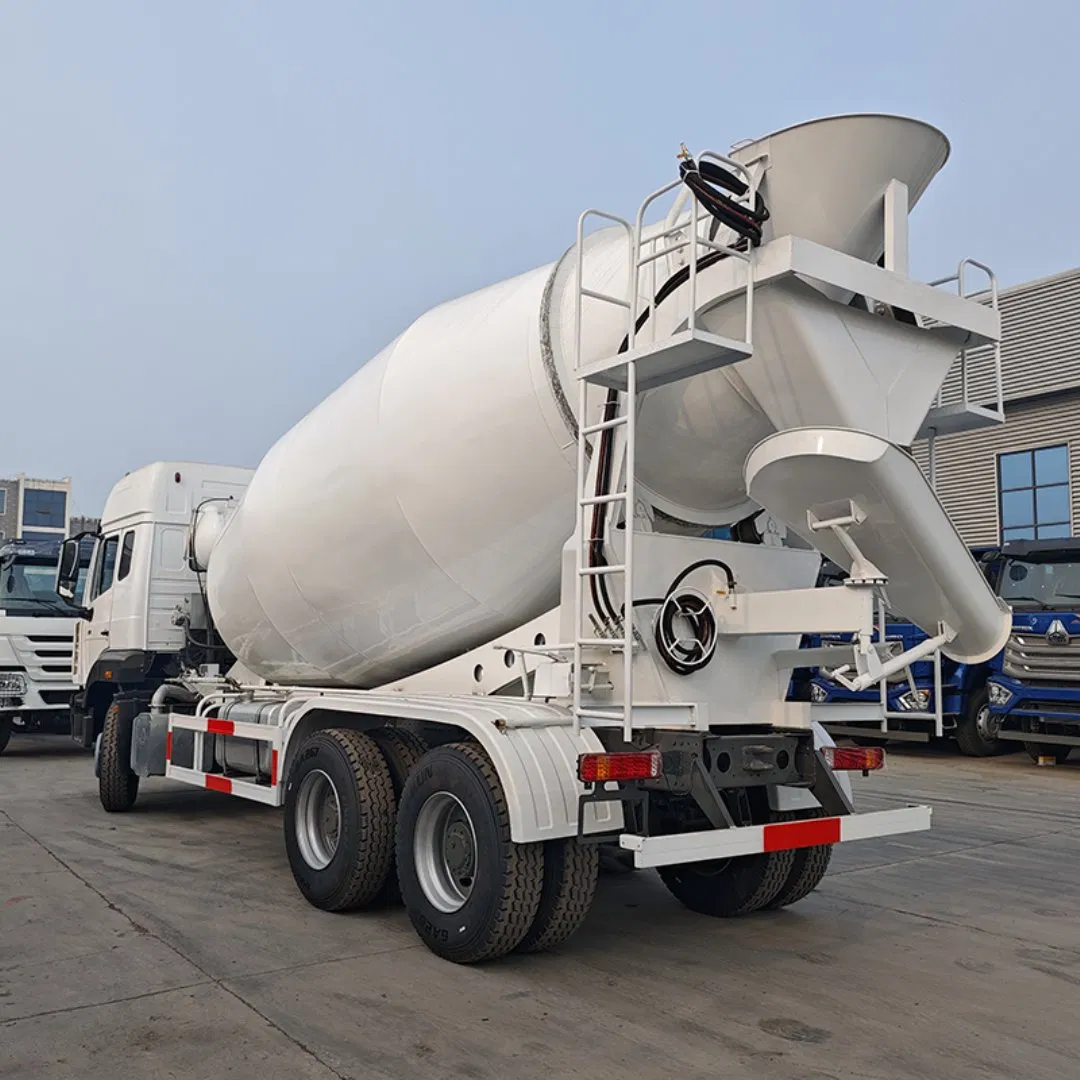 Fully Inspected Used Concrete Mixer Truck HOWO 6X4 8m³-12m³ Cement Mixer Truck