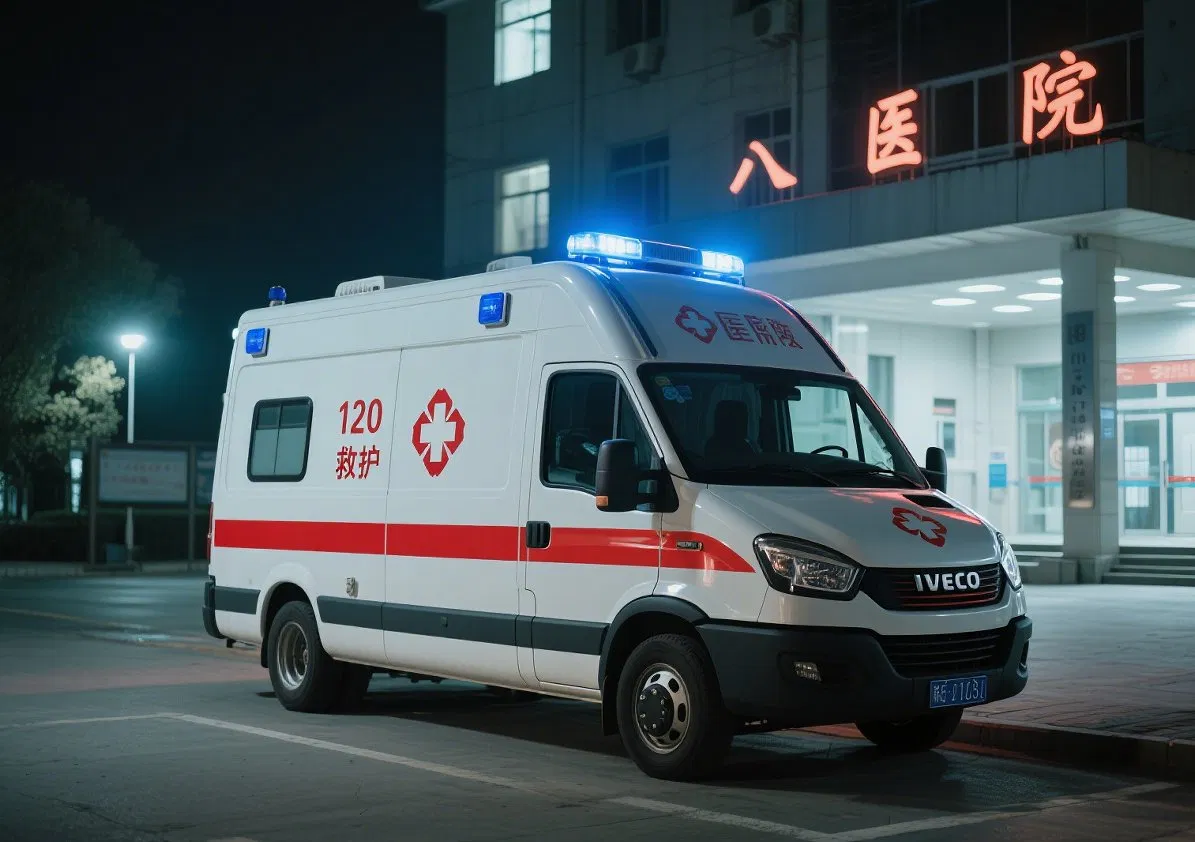 Advanced Medical Ambulance Vehicle for Emergency Services and Patient Transport