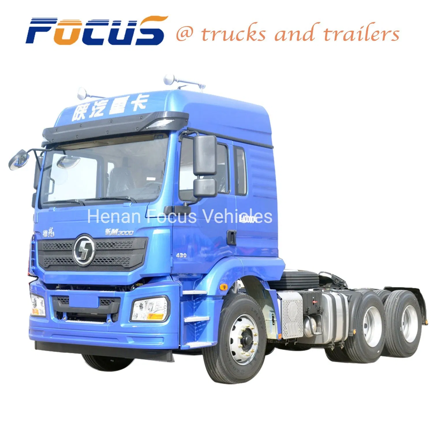 New and Used 10 Wheels 380HP Shacman 6X4 Truck Tractor, Logging Tractor, Motor Truck