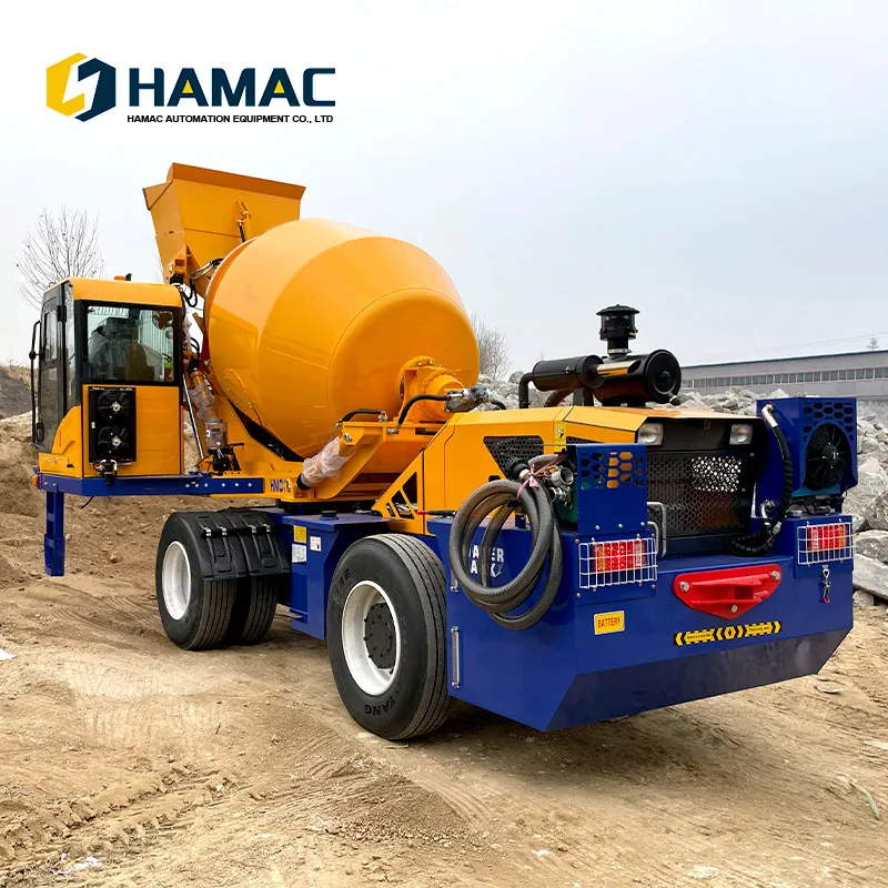 Manufacturer Mobile Self Loading Concrete Mixer Machine 4m3 Diesel Mini Small Cement Truck Mixer
