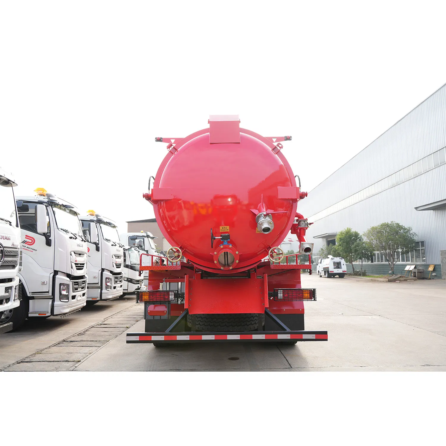 16, 000-Liter High-Pressure Cleaning Vacuum Truck for Liquid Sewage Transportation