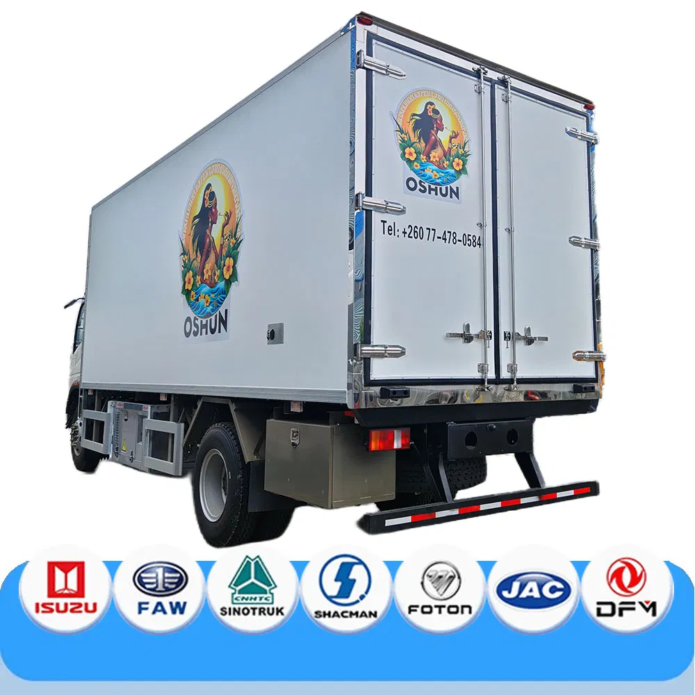 Sinotruk HOWO 8 Ton Refrigerated Truck, 20cbm Van Truck, Reefer Truck, Freezer Truck