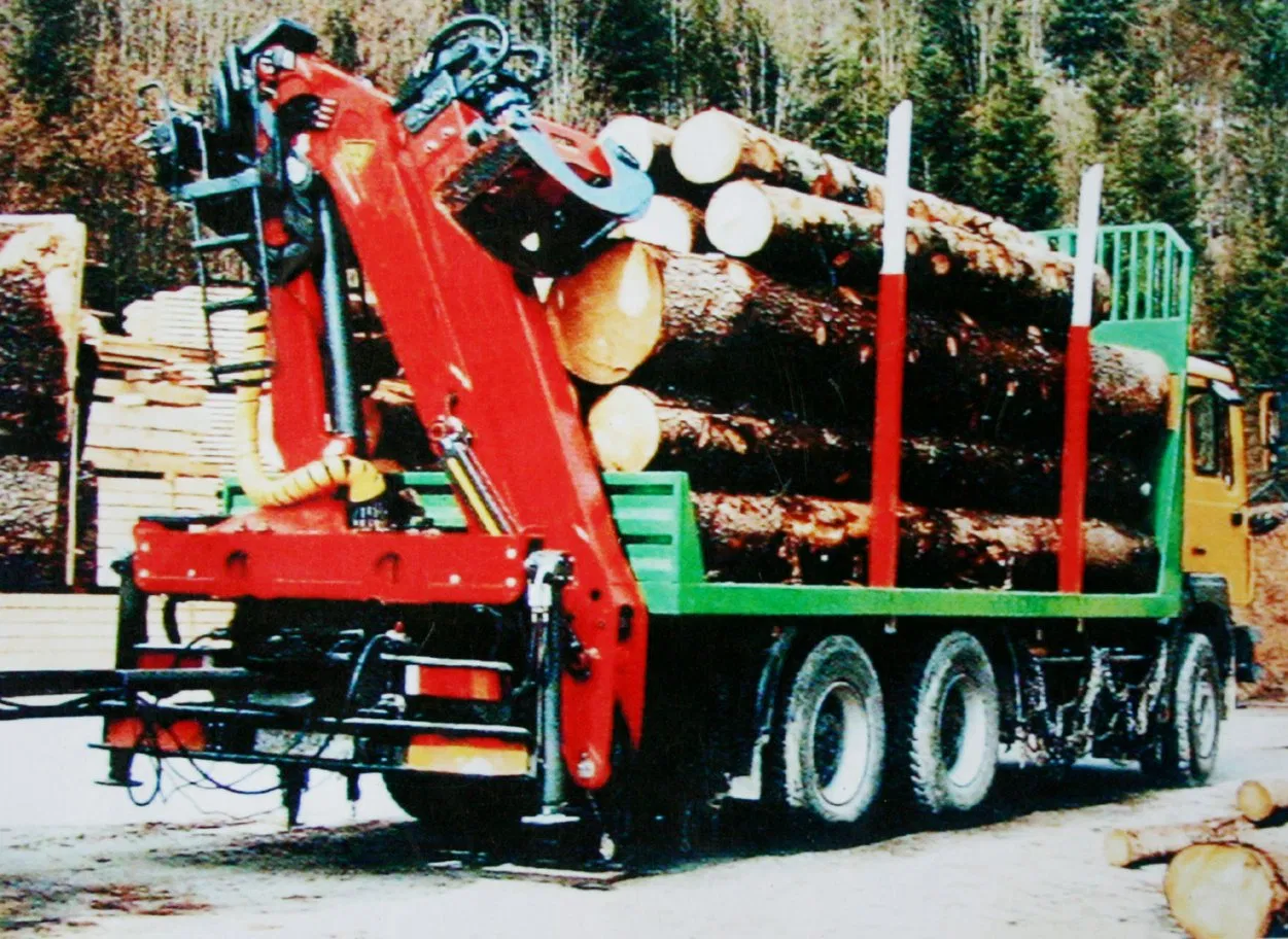 Sinotruk HOWO 6X4 400HP Wood Carrier Trailer Tractor Truck Logging Truck