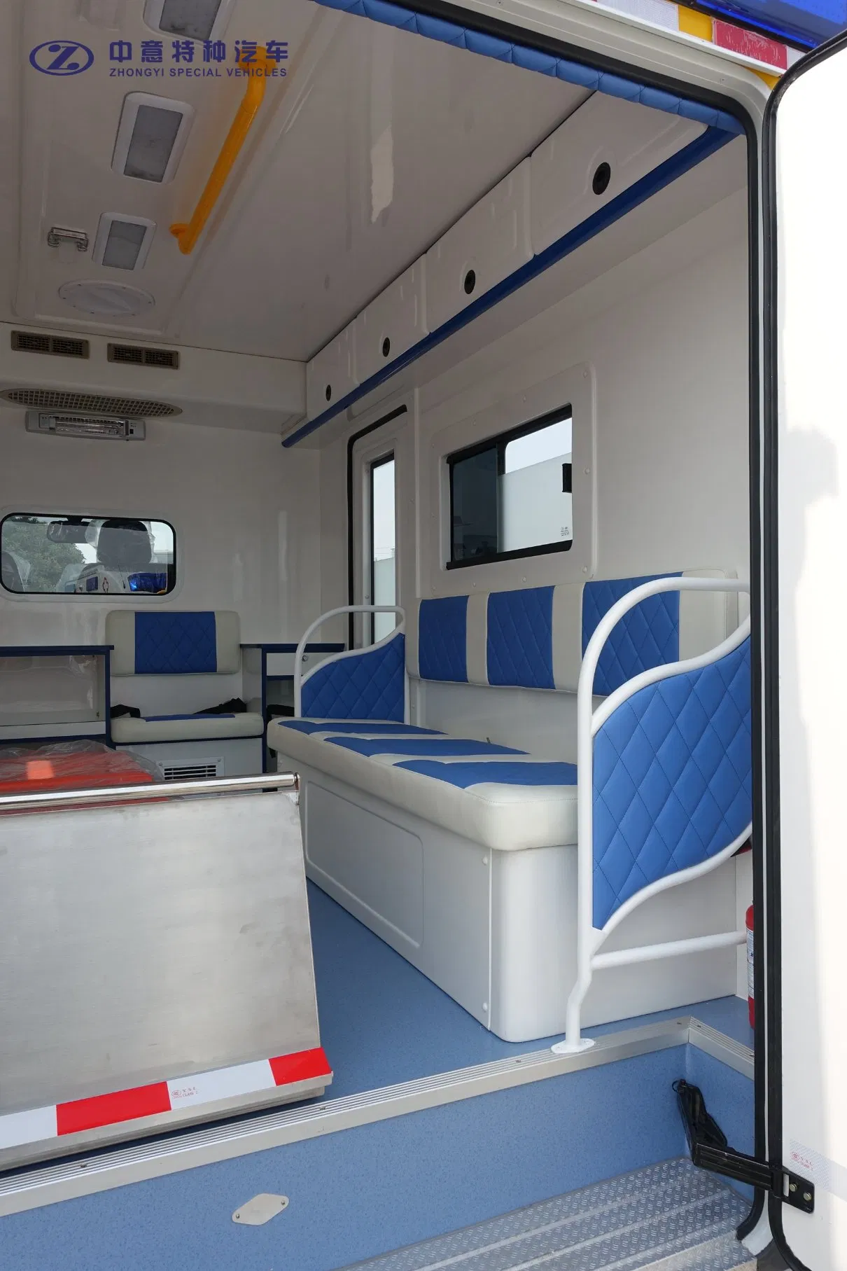 Cost-Effective High-Quality Easy to Sterilize Transit Ambulance for Urban Emergency