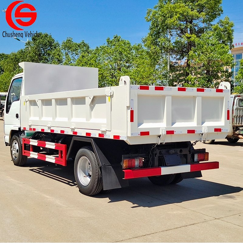 Factory Price Isuzuu 6 Wheels Small Dump Truck 5tons Mini Tipper Truck for Civil Project Construction Rubbish