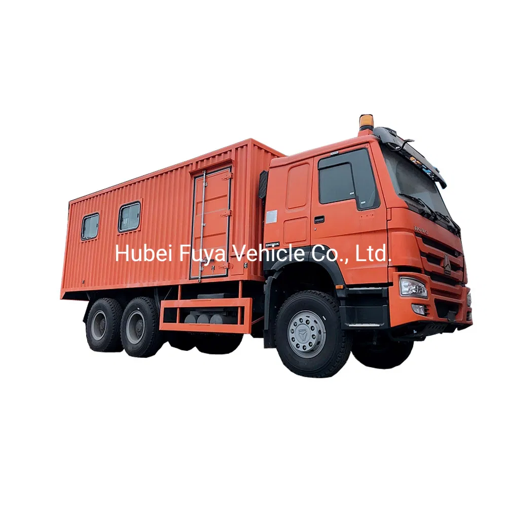 Sinotruk HOWO Workshop Truck with Lubricant Filling System