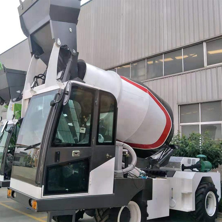 Mini Mobile Self-Loading Concrete Mixer Truck Cement Mixer Pump Price