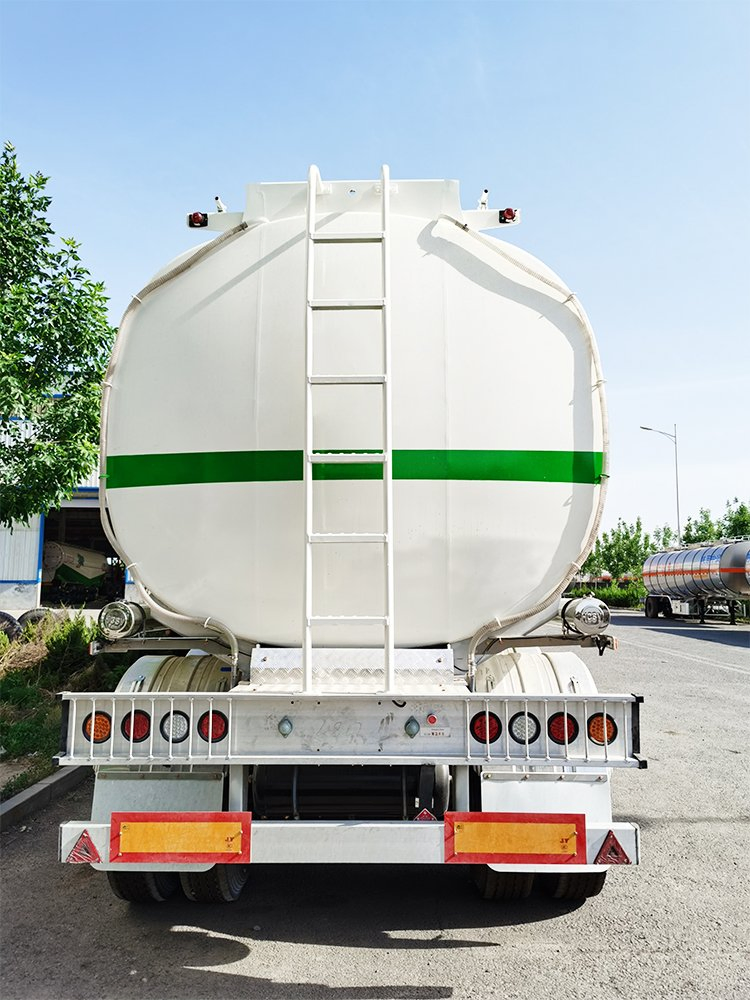 Square Round and Goose Neck Design Aluminum Alloy Tanker Fuel Oil Tank
